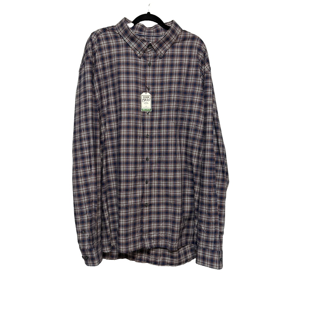 NWT Jos A Bank Ivy League Old Money Button Down Shirt Mens 4XLT Classic Timeless
